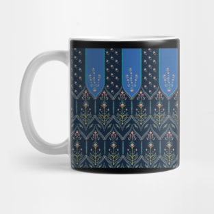 Southern Blossoms: A Floral Fabric Pattern Inspired by Southeastern Style Mug